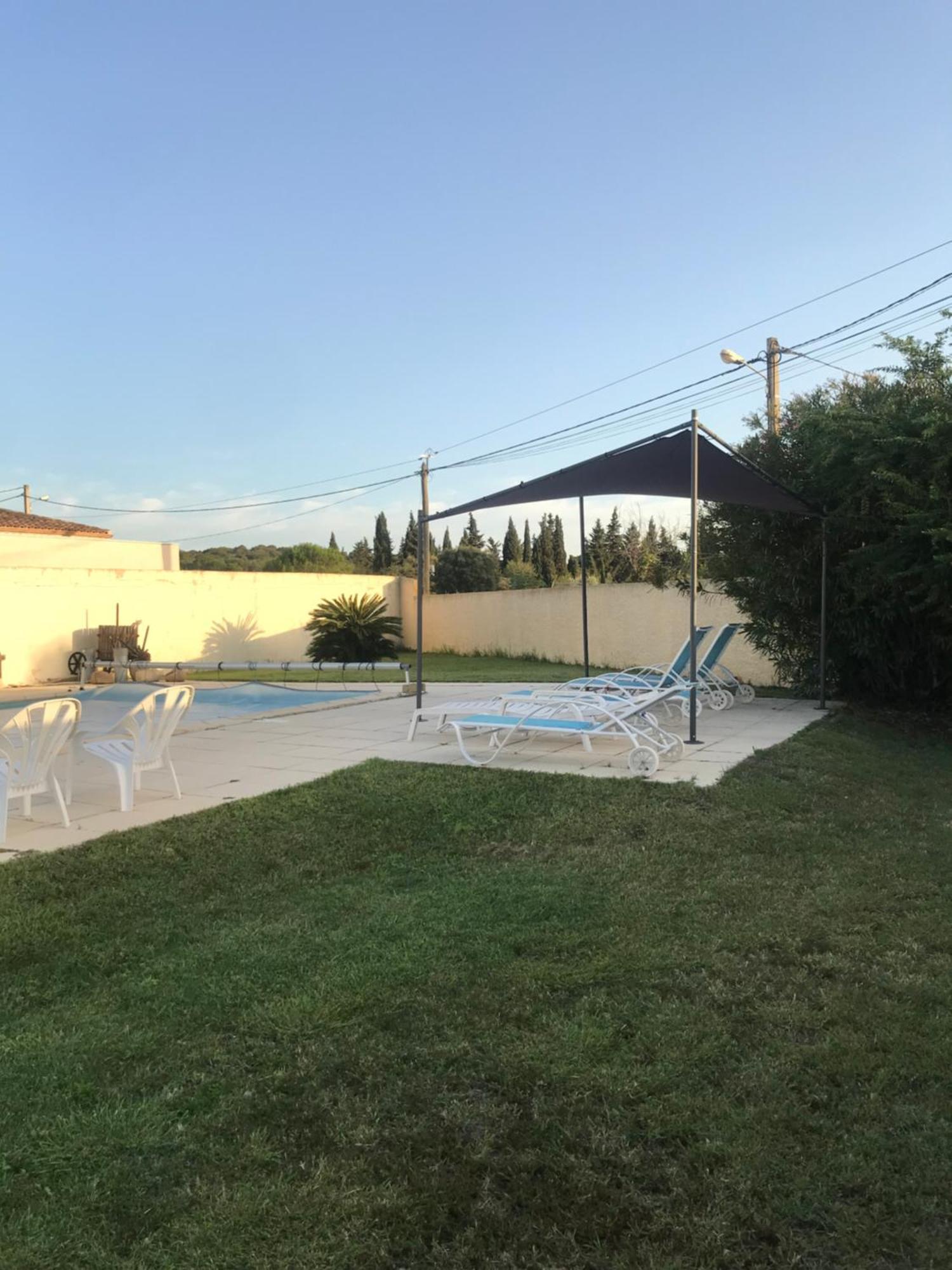 Les Hirondelles Apartment Bessan Exterior photo